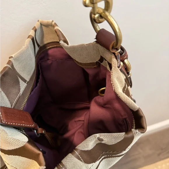 Authentic Y2K vintage coach Carly in brown - Picture 5 of 9